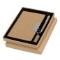 Patrick - Notizblock Hardcover-Abdeckung. 80 Blätter. Kugelschreiber. USB Speicher 16GB | Kork