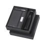 Datiford - Wärme Flasche Reclycling Rostfreier Stahl, 500 ml. Notizblock Polyester 300D RPET, Hardcover-Abdeckung, 80 Blätter. P