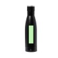 Datiford - Wärme Flasche Reclycling Rostfreier Stahl, 500 ml. Notizblock Polyester 300D RPET, Hardcover-Abdeckung, 80 Blätter. P