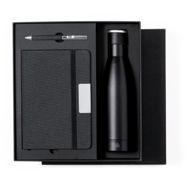Datiford - Wärme Flasche Reclycling Rostfreier Stahl, 500 ml. Notizblo
