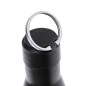 Datiford - Wärme Flasche Reclycling Rostfreier Stahl, 500 ml. Notizblock Polyester 300D RPET, Hardcover-Abdeckung, 80 Blätter. P