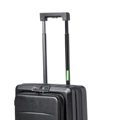 Dopkin - Starre. 4 Drehende Räder. Gepolsterte Laptoptasche. TSA Siche