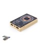 Dominik - Drahtlos 15W. Magnetisch. 5000 mAh. Typ C Ausgänge und Eingang | Bambus Dominik - Drahtlos 15W. Magnetisch. 5000 mAh. Typ C Ausgänge und Eingang | Bambus