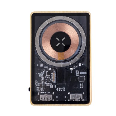 Dominik - Drahtlos 15W. Magnetisch. 5000 mAh. Typ C Ausgänge und Einga