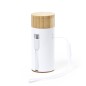 Lac - 4500 mAh. USB Ausgang. Typ C Ausgänge und Eingang. Bluetooth Anschluss. Batterie 30 mAh | Bambus/ ABS