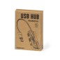 Zurk - 1 Typ C Hub. 2 Hubs USB 2.0 | Reclycling Aluminium/ Bambus Zurk - 1 Typ C Hub. 2 Hubs USB 2.0 | Reclycling Aluminium/ Bambus