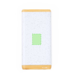 Coquin - 5000 mAh. Sortie USB. Sortie et Entrée Type C | Paille de Blé/ ABS/ Bambou