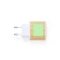 Sugax - Schnelle Aufladung. 1 USB Ausgäng und 1 Typ C Ausgang | Weizenstroh/ ABS/ Bambus Sugax - Schnelle Aufladung. 1 USB Ausgäng und 1 Typ C Ausgang | Weizenstroh/ ABS/ Bambus