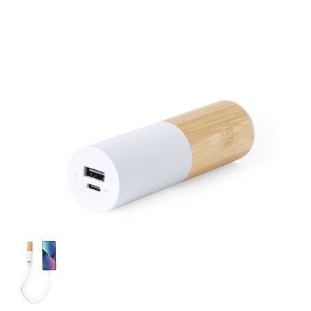 Reneh - 4500 mAh. Sortie USB. Sortie et Entrée Type C | Paille de Blé/