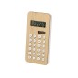 Sitax - Solaire. 8 Chiffres. Pile Bouton Incluse | Bambou/ ABS