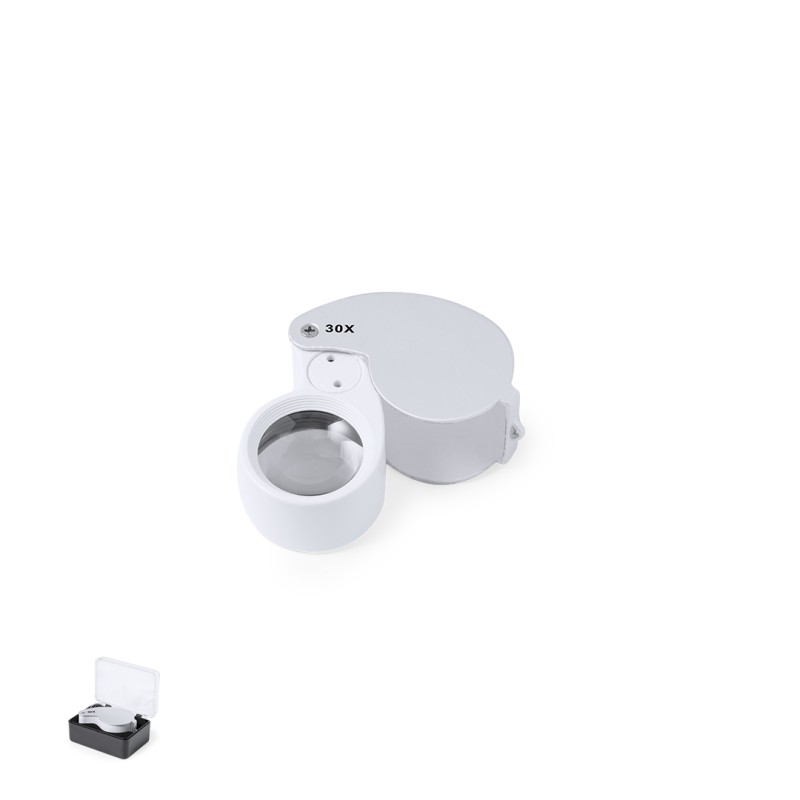 Nunky 30X - 2 Leds. Piles Bouton Incluses | Métal