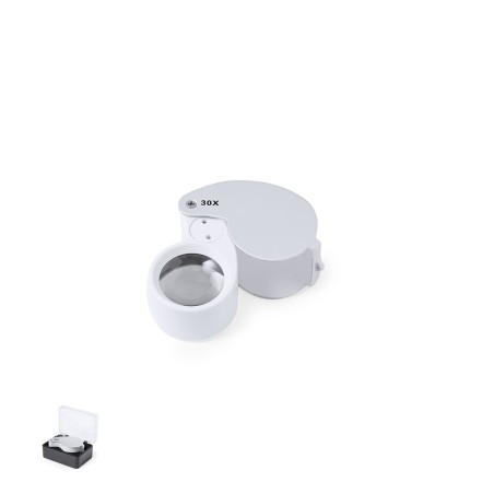 Nunky 30X - 2 Leds. Piles Bouton Incluses | Métal