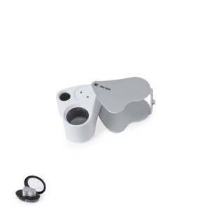 Keyan 30/60X - 2 Leds. Piles Bouton Incluses | Métal