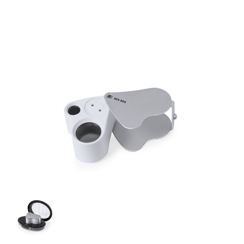 Keyan 30/60X - 2 Leds. Knopfzellen Inklusive | Metall