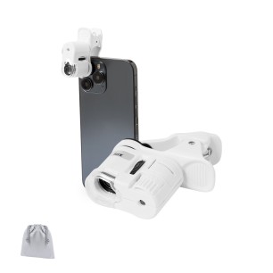 Saganix 60X - 1 Led. Ultraviolets. Étui Polyester. Piles Bouton Inclus