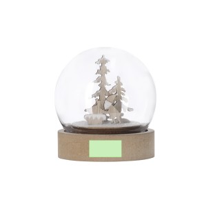 Cemayer - 1 Led. Piles Bouton Incluses | Acrylique/ MDF