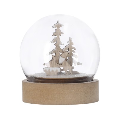 Cemayer - 1 Led. Piles Bouton Incluses | Acrylique/ MDF