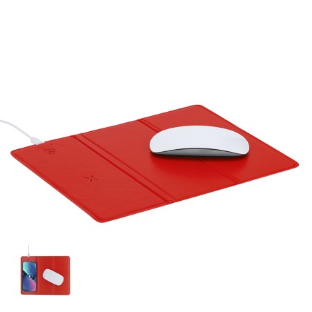 Dangox - Drahtlos 10W. Faltbar. Rutschfest | Reclycling PU/ Wildleder
