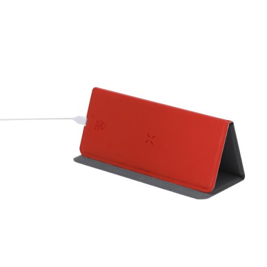 Dangox - Drahtlos 10W. Faltbar. Rutschfest | Reclycling PU/ Wildleder