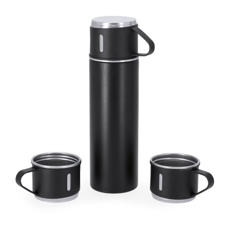 Melbir - Thermo 420 ml. 3 Tasses 140 ml | Acier Inox