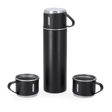 Melbir - Thermo 420 ml. 3 Tasses 140 ml | Acier Inox