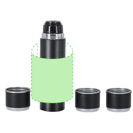 Melbir - Thermo 420 ml. 3 Tasses 140 ml | Acier Inox