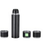 Melbir - Thermo 420 ml. 3 Tasses 140 ml | Acier Inox Melbir - Thermo 420 ml. 3 Tasses 140 ml | Acier Inox
