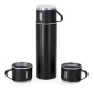 Melbir - Thermo 420 ml. 3 Tasses 140 ml | Acier Inox Melbir - Thermo 420 ml. 3 Tasses 140 ml | Acier Inox