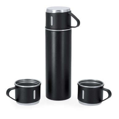 Melbir - Thermo 420 ml. 3 Tasses 140 ml | Acier Inox