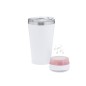 Tandix - Lumières Led Multicolores. 440 ml. Connexion Bluetooth. Puissance Sonore 3W. Batterie 300 mAh | Acier Inox Tandix - Lumières Led Multicolores. 440 ml. Connexion Bluetooth. Puissance Sonore 3W. Batterie 300 mAh | Acier Inox