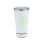 Tandix - Lumières Led Multicolores. 440 ml. Connexion Bluetooth. Puissance Sonore 3W. Batterie 300 mAh | Acier Inox Tandix - Lumières Led Multicolores. 440 ml. Connexion Bluetooth. Puissance Sonore 3W. Batterie 300 mAh | Acier Inox
