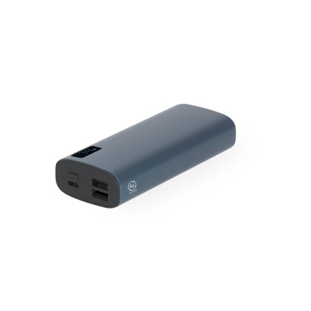 Hampton - 10000 mAh. 2 Sorties USB. Sortie et Entrée Type C | Aluminiu