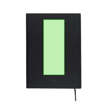 Kassex - Bloc Notes PU Recyclé. Couverture Rigide. 80 Feuilles. Stylo 