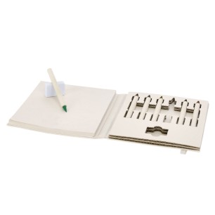 Nakels - 8 Pièces. Bloc 50 Feuilles | Cartons de Lait Recyclés