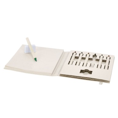 Nakels - 8 Pièces. Bloc 50 Feuilles | Cartons de Lait Recyclés