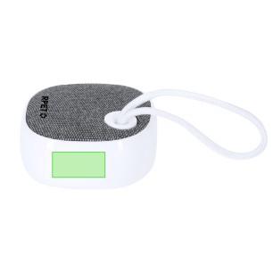 Kompec RCS - Solarladung. Bluetooth Anschluss. Schallleistung 3W. Batterie 300 mAh | Reclycling ABS/ Polyester RPET