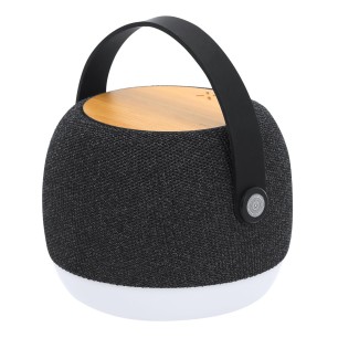 Sprit - Lumières Led. Sans Fil 15W. Connexion Bluetooth. Puissance Sonore 5W. Batterie 1200 mAh | Polyester 300D RPET/ Bambou