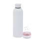 Meflex - Lumières Led Multicolores. 540 ml. Connexion Bluetooth. Puissance Sonore 3W. Batterie 300 mAh | Acier Inox