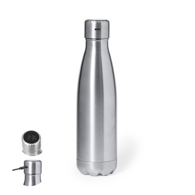 Chuck - 500 ml. Mesure de Température Tactile. Batterie 80 mAh | Acier
