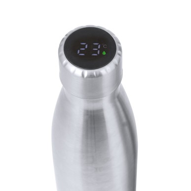 Chuck - 500 ml. Mesure de Température Tactile. Batterie 80 mAh | Acier