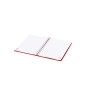 Kimberly - Hardcover-Abdeckung. 100 Blätter | Polyester 300D RPET Kimberly - Hardcover-Abdeckung. 100 Blätter | Polyester 300D RPET