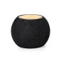 Cedric - Drahtlos 15W. Bluetooth Anschluss. Schallleistung 5W. Batterie 1200 mAh | Polyester 300D RPET/ Bambus