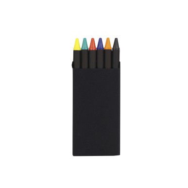 Veseli - 6 Wachsmalstifte | Reclycling Pappe