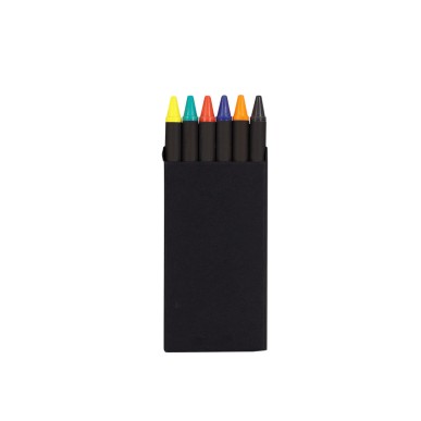 Veseli - 6 Wachsmalstifte | Reclycling Pappe