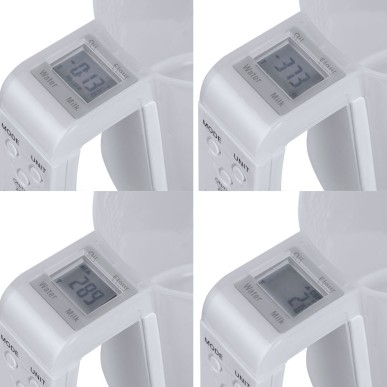Plazix - 1 L. Max 5 Kg. Pile Bouton Incluse | PP/ ABS