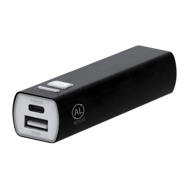 Serdinam - 2600 mAh. Sortie USB. Sortie et Entrée Type C | Aluminium R