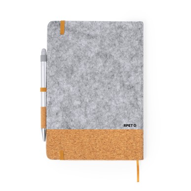 Webermax - Notizblock Hardcover-Abdeckung. 80 Blätter. Kugelschreiber 