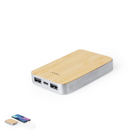 Newin - 5000 mAh. 2 Sorties USB. Sortie et Entrée Type C | Aluminium R