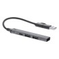 Konery - 1 Typ C Hub 3.0. 3 Hubs USB 2.0 | Reclycling Aluminium