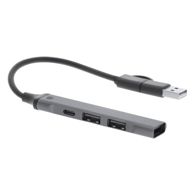 Konery - 1 Typ C Hub 3.0. 3 Hubs USB 2.0 | Reclycling Aluminium